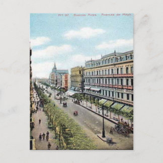 Alte Postkarte - Buenos Aires, Argentinien