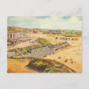 Alte Postkarte - Bug, Cornwall