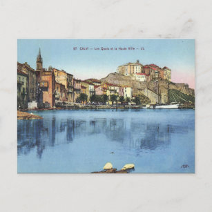 Alte Postkarte - Calvi, Haute Corse