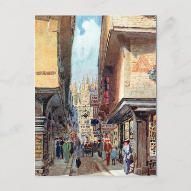 Alte Postkarte - Canterbury, Kent (Vorderseite)