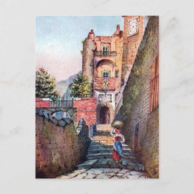 Alte Postkarte - Capri, Italien (Vorderseite)