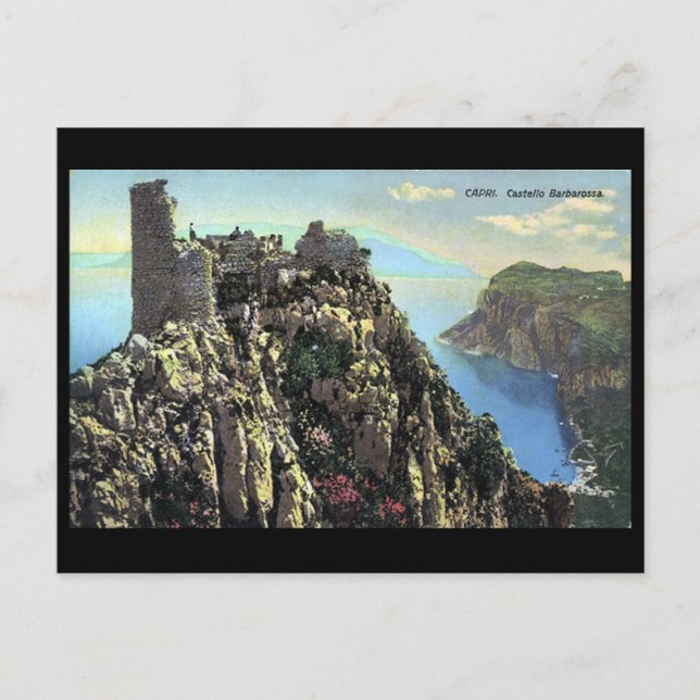 Alte Postkarte - Capri, Italien (Vorderseite)