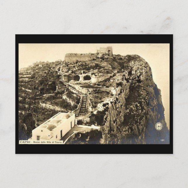 Alte Postkarte - Capri, Italien (Vorderseite)
