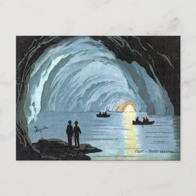 Alte Postkarte - Capri, Italien (Vorderseite)