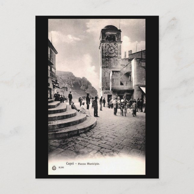 Alte Postkarte - Capri, Italien (Vorderseite)