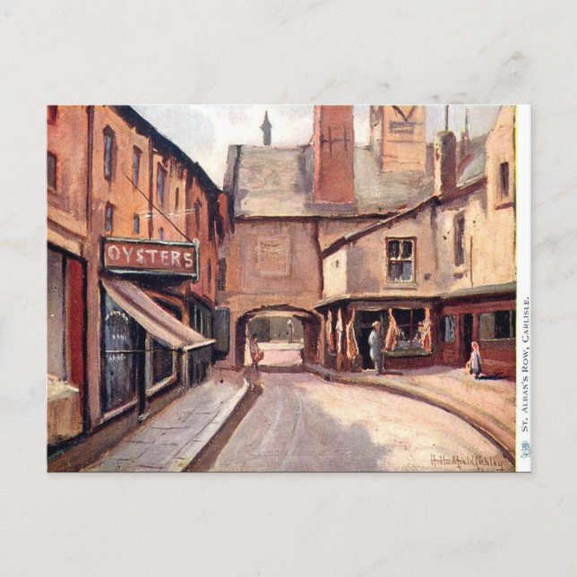 Alte Postkarte - Carlisle, Cumbria (Vorderseite)