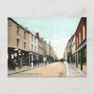 Alte Postkarte - Carlow, Irland