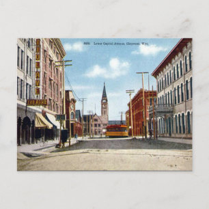 Alte Postkarte - Cheyenne, Wyoming