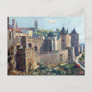Alte Postkarte - Cité de Carcassonne, Aude