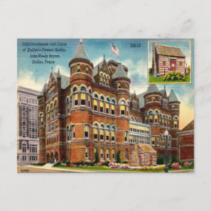 Alte Postkarte - Dallas, Texas