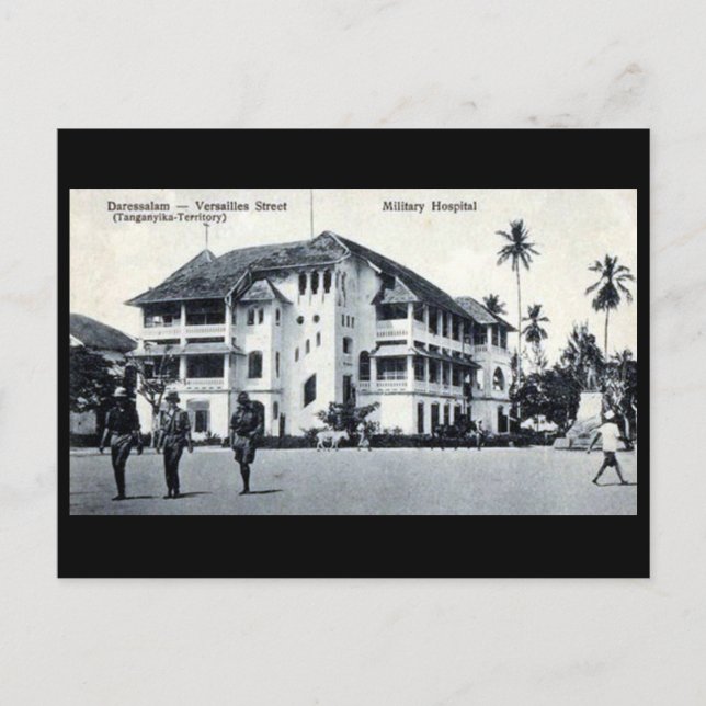 Alte Postkarte - Dar-es-Salam, Tansania (Vorderseite)