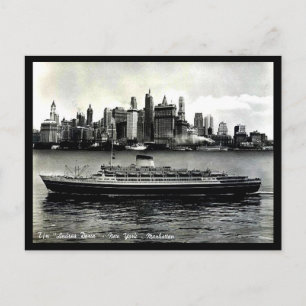 Alte Postkarte - Die "Andrea Doria".