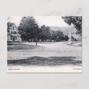 Alte Postkarte - Dorset Village, Vermont. USA