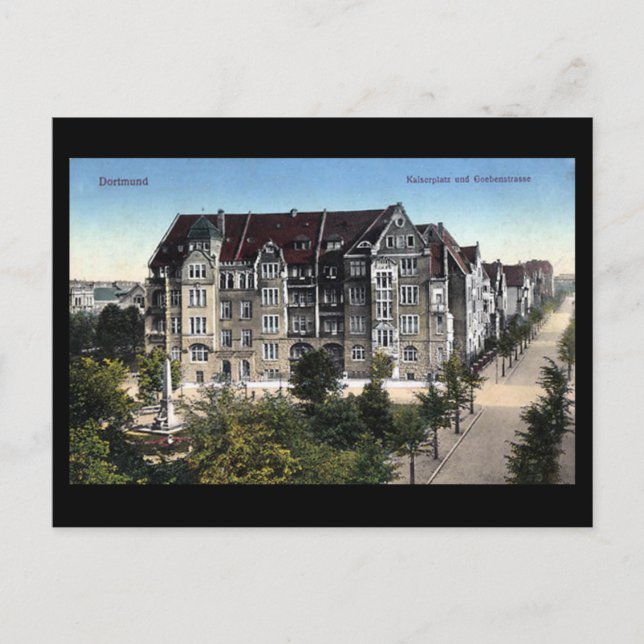 Alte Postkarte - Dortmund (Vorderseite)