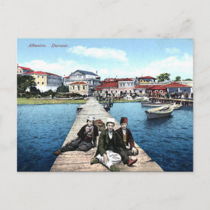 Alte Postkarte - Durazzo/Durres, Albanien