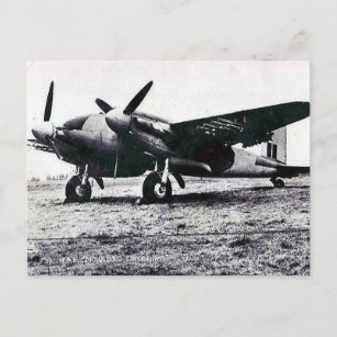 Alte Postkarte - Eine RAF-Moskito