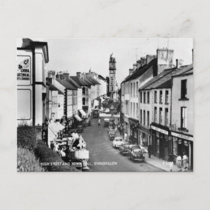 Alte Postkarte - Enniskillen, Grafschaft Fermanagh