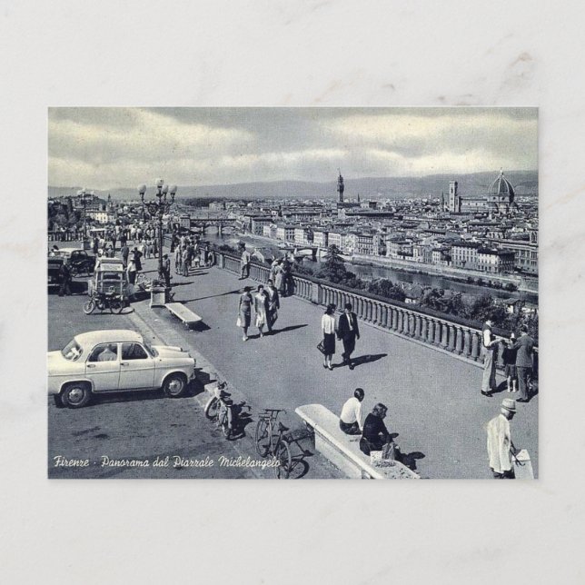 Alte Postkarte - Florenz - Firenze - Italien (Vorderseite)