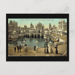 Alte Postkarte - Franco-Britische Ausstellung 1908