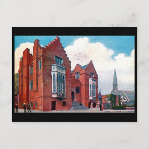 Alte Postkarte - Harrow, die Alte Schule.