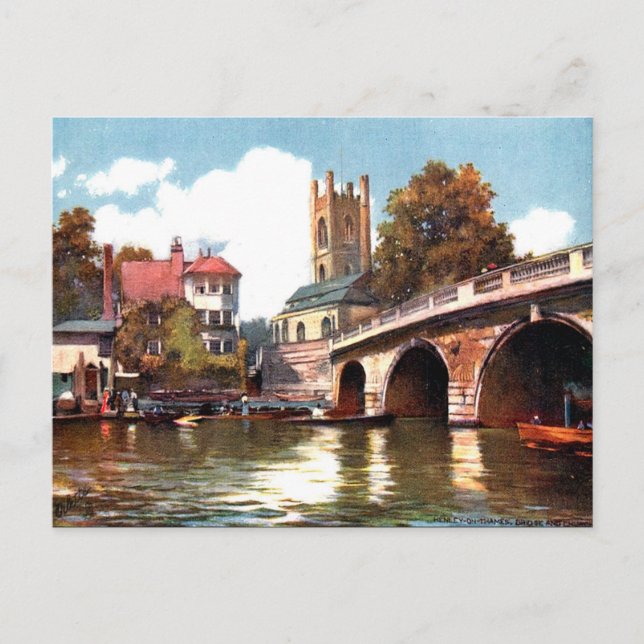 Alte Postkarte - Henley-on-Thames (Vorderseite)