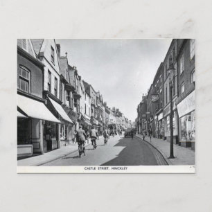 Alte Postkarte - HInckley, Leicestershire