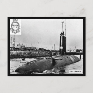 Alte Postkarte - HM U-Boot "Wartrotz"