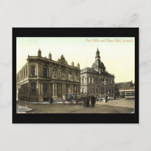 Alte Postkarte - Ipswich, Suffolk
