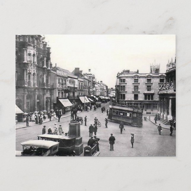 Alte Postkarte - Ipswich, Suffolk 1921 (Vorderseite)