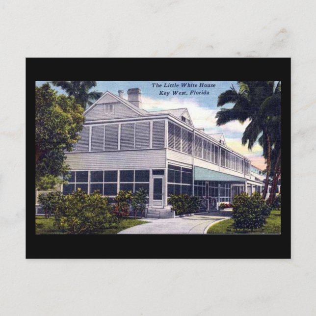 Alte Postkarte - Key West, Florida (Vorderseite)