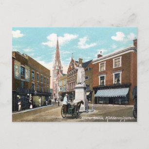Alte Postkarte - Kidderminster, Worcestershire