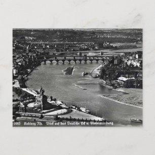 Alte Postkarte - Koblenz, Deutschland
