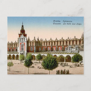 Alte Postkarte - Krakau, Polen