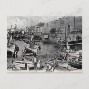 Alte Postkarte - La Coruna, Spanien