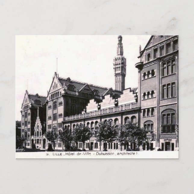 Alte Postkarte - Lille, Frankreich (Vorderseite)