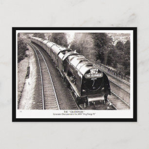 Alte Postkarte - LMS Bahn "The Caledonian"