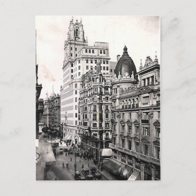 Alte Postkarte - Madrid, Spanien (Vorderseite)