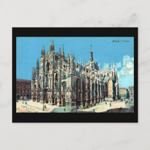 Alte Postkarte - Mailand, Duomo