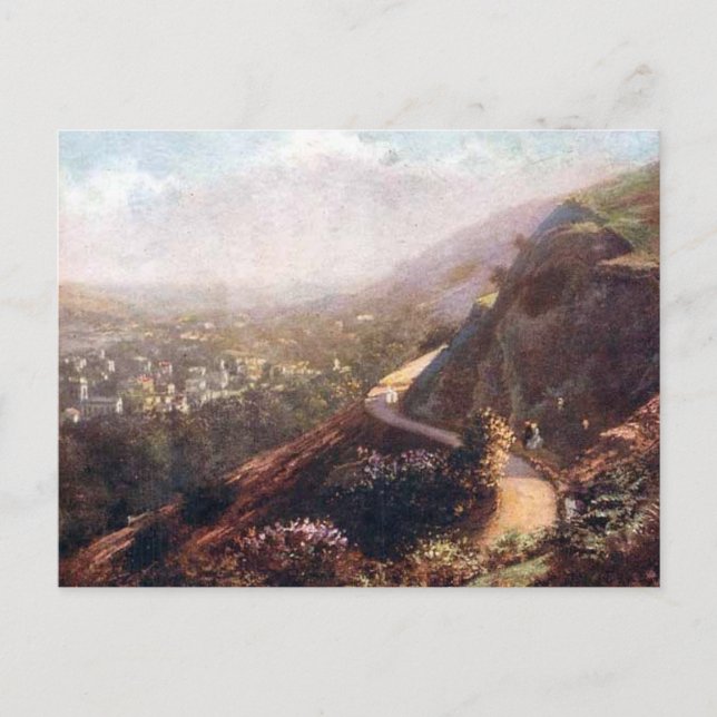 Alte Postkarte - Malvern, Worcestershire (Vorderseite)