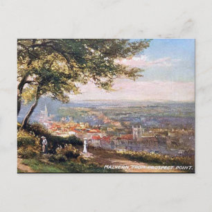 Alte Postkarte - Malvern, Worcestershire