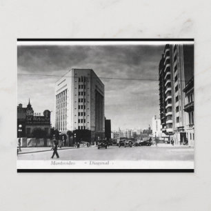 Alte Postkarte - Montevideo, Uruguay