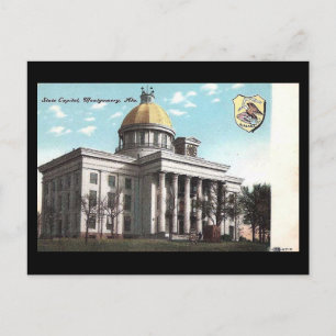 Alte Postkarte - Montgomery, Alabama