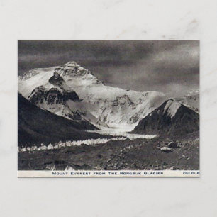 Alte Postkarte - Mount Everest
