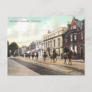 Alte Postkarte - Newmarket, Suffolk