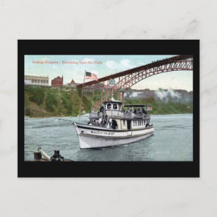 Alte Postkarte - Niagarafälle, Maid of the Mist