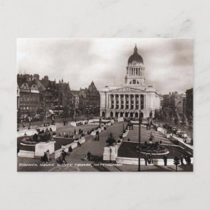 Alte Postkarte - Nottingham