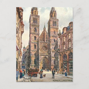 Alte Postkarte - Nürnberg, Deutschland