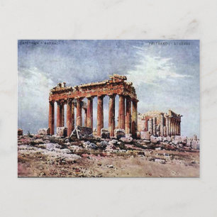 Alte Postkarte - Parthenon, Athen