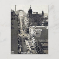 Alte Postkarte - Pitt Street. Sydney, NSW