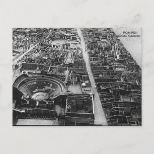 Alte Postkarte - Pompei